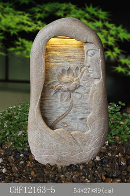 China Wasser-Brunnen Lotuss Buddha fournisseur
