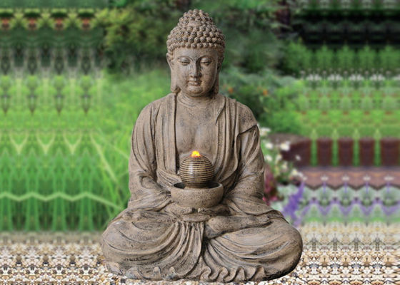 China Wasser-Brunnen 34 Zoll Meditierende Buddha fournisseur