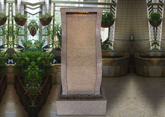 China Luxuspatio-Verzierungs-Sandstein-Wasser-Brunnen fournisseur