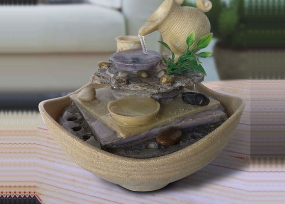 China Gekippte Schalen führten hellen Innenwasser-Brunnen fournisseur