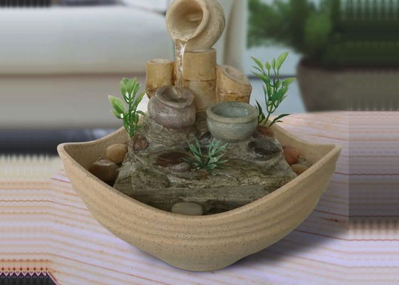 China Bambus höhlt Innenbrunnen und Wasserfälle fournisseur