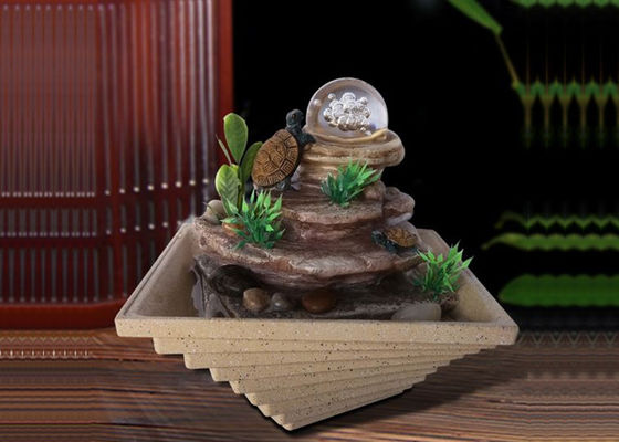 China Schildkröten-Glaskugel-Wasser-Dekoration Innen fournisseur