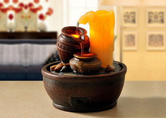 China Handwerks-Kerzen-Ruhe-Innenwasser-Brunnen fournisseur