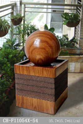 Wand-Brunnen kleine Rechteck-Basis Gmodern im Freien fournisseur