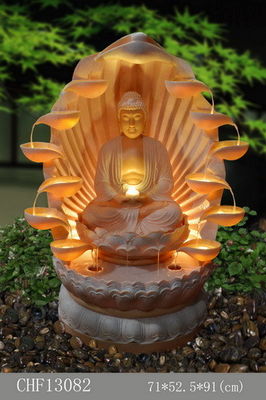 Multiful höhlt Fernsehkabinett-Buddha-Wasser-Eigenschaft die im Freien fournisseur