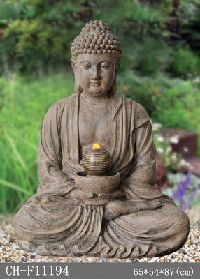Wasser-Brunnen 34 Zoll Meditierende Buddha fournisseur