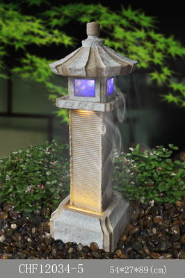 Haus-Pavillon-Wasser-Brunnen-Garten im Freien fournisseur