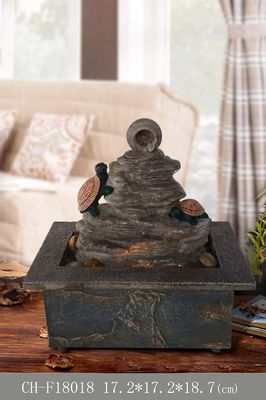 Handgemachter Polyresin-Rockery-Ausgangswasser-Brunnen Innen fournisseur