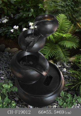Tee-Topf-Betonwerkstein-Wasser-Brunnen des Garten-drei fournisseur