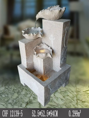 Lotus-Sandstein-Wasser-Brunnen der quadratischen Grundfläche fournisseur