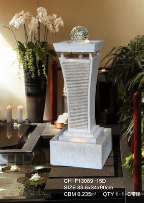 Wasser-Pumpen-handgemachte beleuchtete Wasser-Brunnen im Freien fournisseur