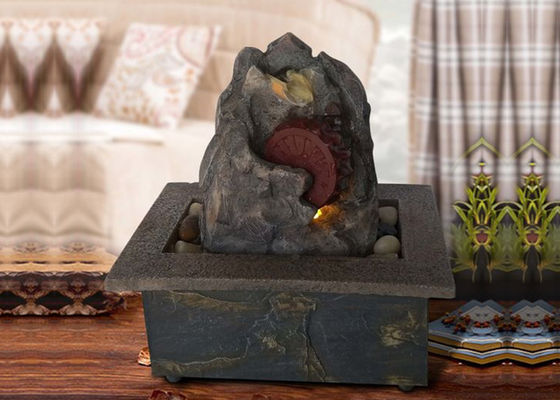 7&quot; Rockery-Rad-Innenwasserfall-Brunnen fournisseur