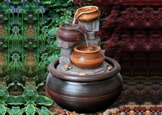 Wasser-Pumpen-Verzierung beleuchtete Wasser-Brunnen im Freien fournisseur