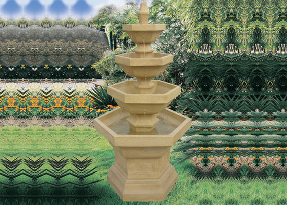 61 Reihen-Landschaftsabgestufter Wasser-Brunnen des Zoll-vier fournisseur
