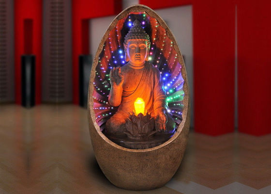 Glänzender optischer bunter Wasser-Brunnen LED Buddha fournisseur