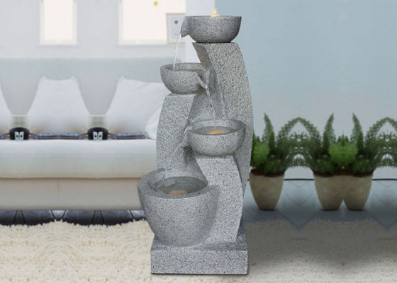 Die 43 Zoll-Töpfe beleuchteten Wasser-Brunnen im Freien fournisseur