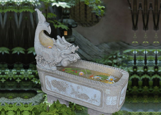 42&quot; Drache spuckt Sandstein-Wasser-Brunnen fournisseur