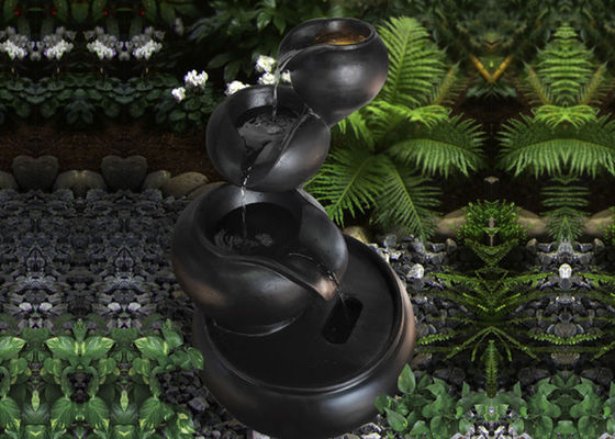 Tee-Topf-Betonwerkstein-Wasser-Brunnen des Garten-drei fournisseur