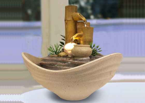 7 Zoll-elektrischer Bambusinnenwasserfall-Brunnen fournisseur