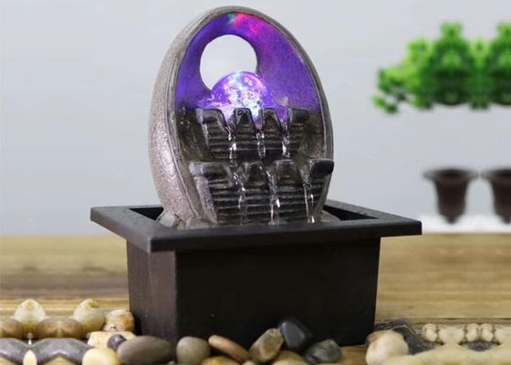 Zeitgenosse beleuchteter Glaskugel-Wasser-Brunnen fournisseur