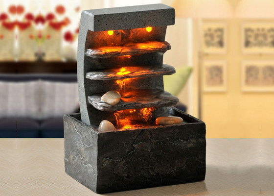 Vier Schritte 7&quot; Innenbrunnen Polyresin im Freien fournisseur