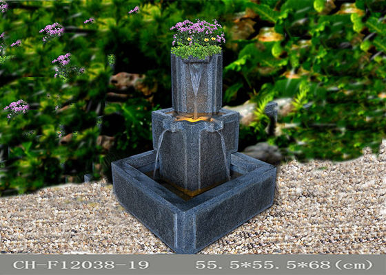 Fiberglas-geführte Wasser-Brunnen-handgemachte Verarbeitung im Freien fournisseur